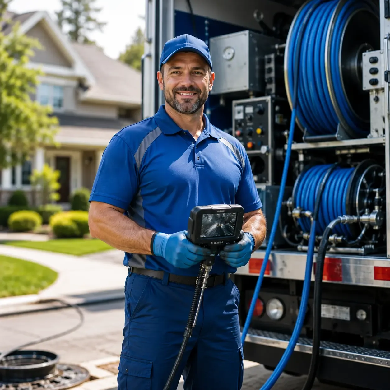 Local outdoor drain cleaning specialists in Hudson, MA